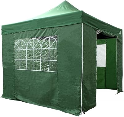 All Seasons Gazebos 3x3m Heavy Duty Waterproof Pop Up Gazebo with 4 Walls