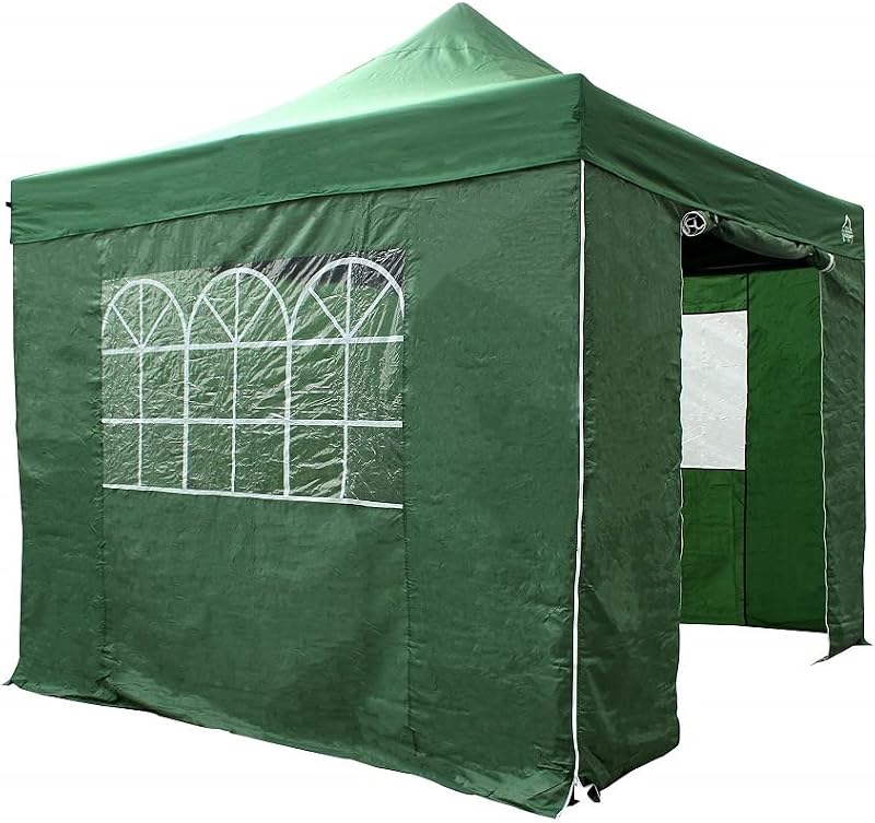 All Seasons Gazebos 3x3m Heavy Duty Waterproof Pop Up Gazebo with 4 Walls