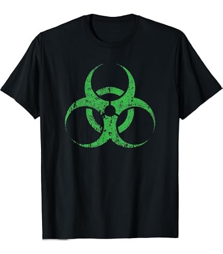 Amazon.com: Biohazard T-Shirt : Clothing, Shoes & Jewelry