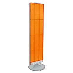 Azar Displays 700440-ORG, Two-Sided PEGBOARD Floor