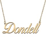 HUAN XUN Customized Custom Simple Any Name Necklace