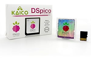 Kaico Edition DSPico DS Flash Cart / DS Flash Card (R4 Upgrade) for Nintendo DS & DSi – Includes 8GB Micro SD – LNH Team Open