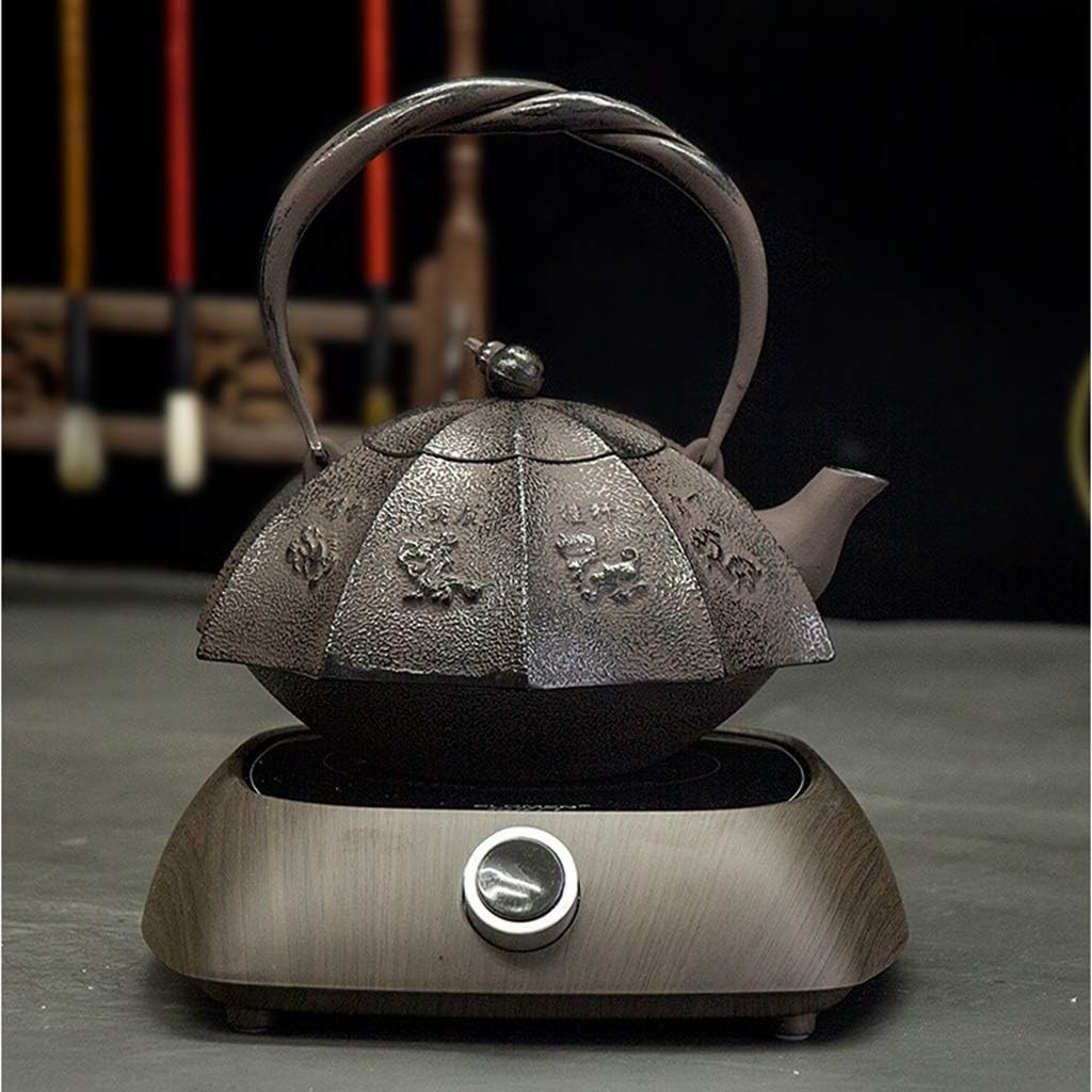 Theiere En Fonte Japonaise Avec Support For Plateaux Et Couvercle Bouilloire En Fonte Avec Systeme De Maintien De La Temperature Bocal A Th Eacu Bouilloire Sans Revetement Theiere Avec Infuseur Services A The