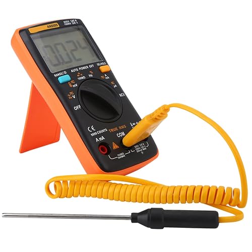 AN8009 Digital Multimeter Tester Kit - Autoranging Electronic Meter for ...