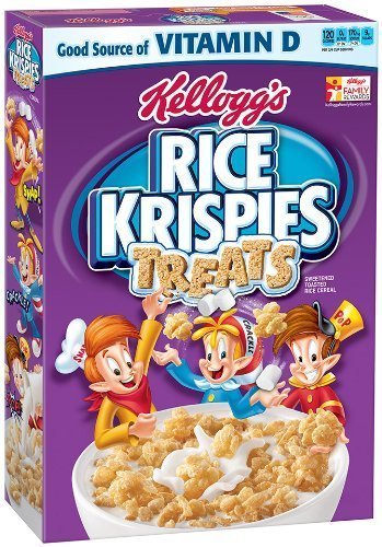 Kellogg's, Rice Krispies Treats Cereal, 11.6oz Box (Pack of 4) by Kellogg's [Foods]