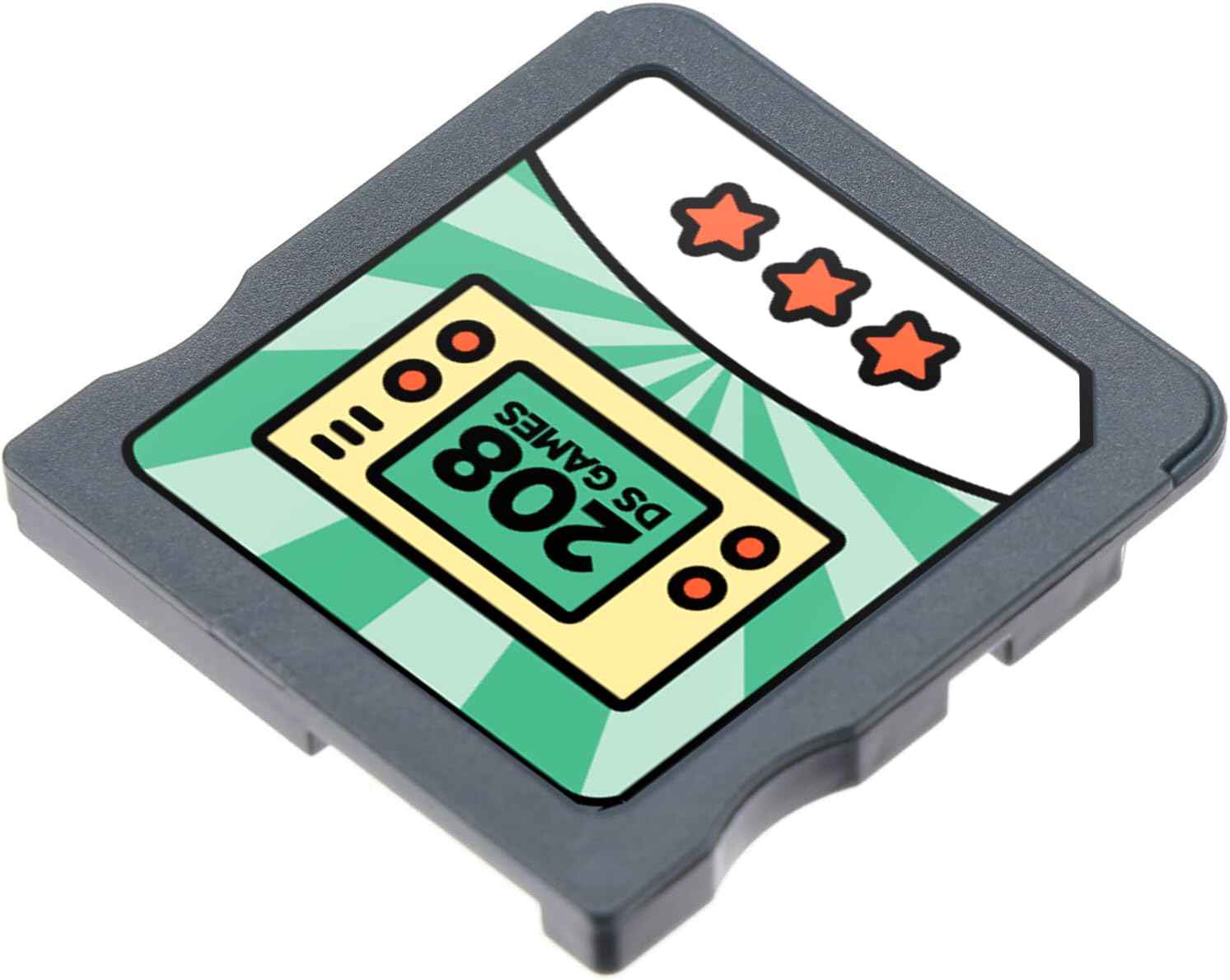 CEZLTONSH 2025 Super Combo Retro Cartridge Compilation Card Compatible with DS DSI 2DS 3DS DSIXL New 2DSXL New 3DSXL (208 Edition)