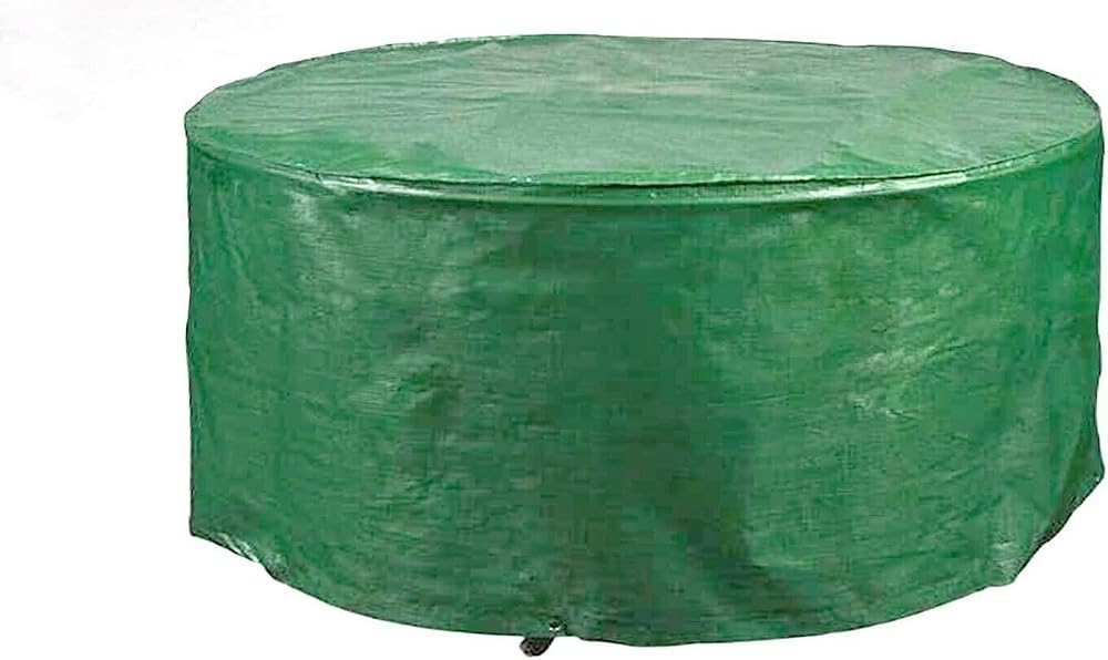 ADEPTNA Heavy Duty Round Patio Table Cover 140x94cm Protects All Weather