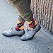 Falari Men Cotton Dress Socks, 12-pack Diamond Shaped, One Size