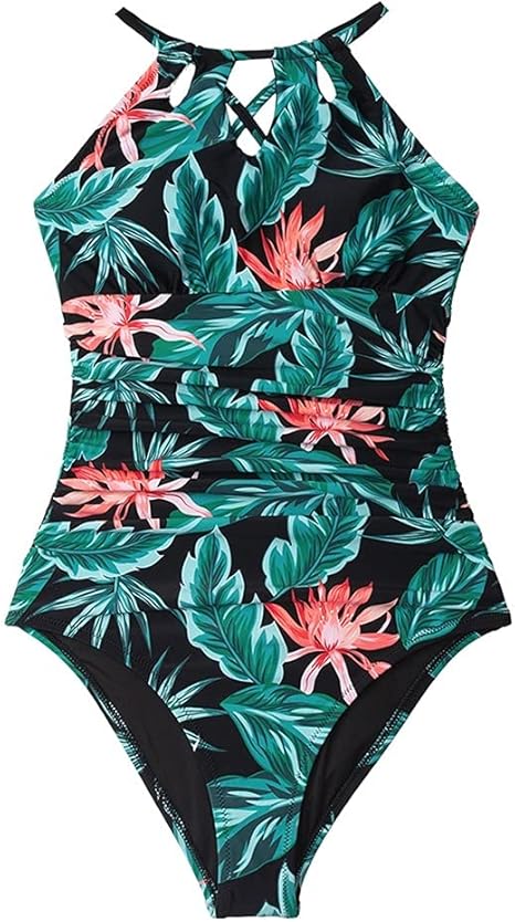 Amazon Co Jp 水着レディースレースハイウエスト中空水着ガールビーチ水着 Color Adk5015b Size X Small ホーム キッチン