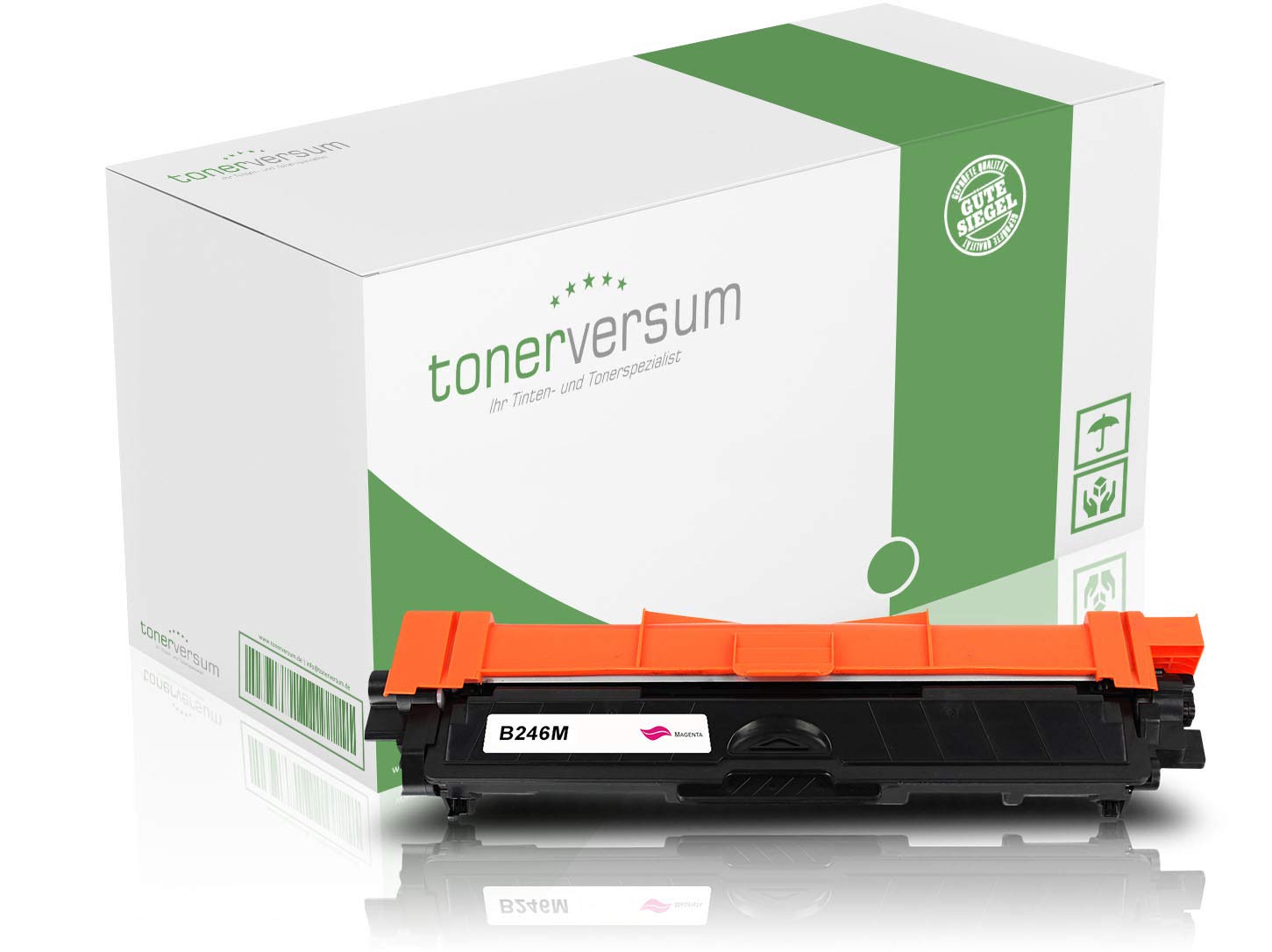 Ink cartridge compatible with Brother TN-242, TN-246. (03) Magenta