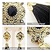 Gold Tassel Bohemian Vintage Dangle Drop Big Statement Earrings for Women, Black
