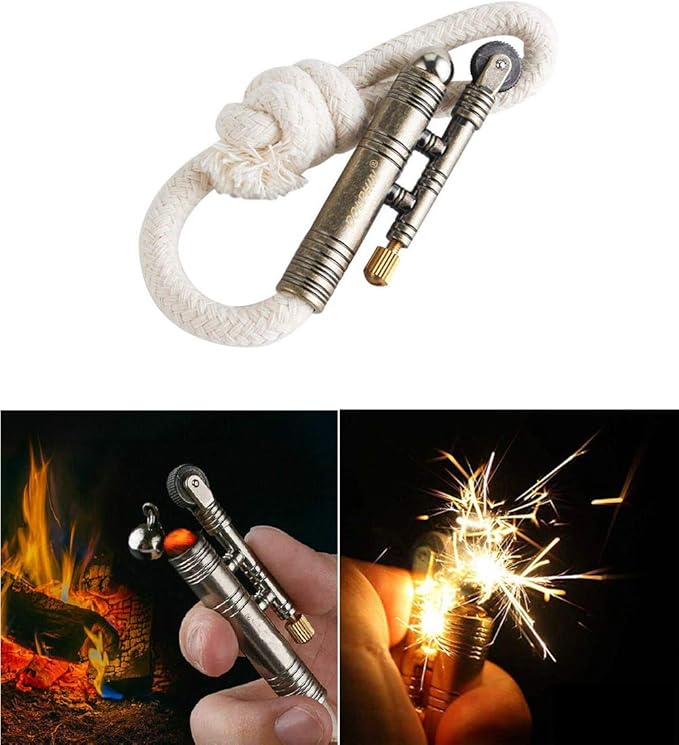 Windproof Rope Lighter Sailors Trench Vintage Lighter WWII