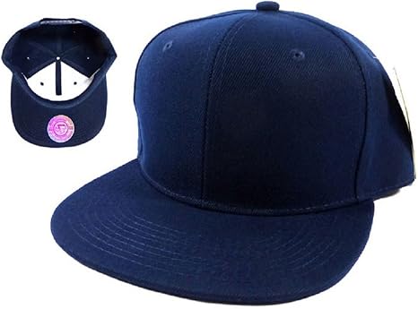 plain navy blue hat