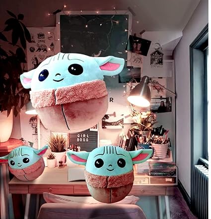 Giant Baby Yoda Plush Baby Yoda Yoda Doll Large Baby Yoda Plushies Baby Yoda Plush Toys Mandalorian Children S Plush Stuffed Pillow Brother Baby Yoda Child Gift Small Amazon Co Uk Kitchen Home