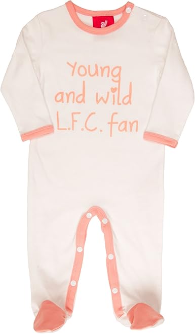 Liverpool baby grow pink Clearance