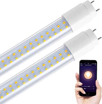 Amazon.com: LOHAS T8 LED Bulbs 4 Foot, 22W 2880LM Smart ...