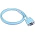 HDE 9-Pin DB9 Serial RS232 Port to RJ45 Cat5 Ethernet LAN Rollover Console Cable Switch Line