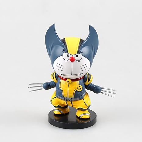 Amazon Co Jp ドラえもんモデルおもちゃコスプレウルヴァリンアニメアクションキャラクターシリーズ新作クリスマスプレゼントデコレーション10cm Diy 工具 ガーデン