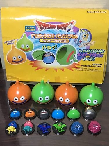 Amazon ドラゴンクエスト バンクカプセル モンスターマグネット編 全12種類セット ドラクエ スライム 貯金箱 貯金箱 ホビー
