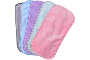Makeup Remover Cloths,5 Pcs Makeup towel,Facial Cleansing Cloths,Reusable Makeup Remover Pads,Highly Absorbent Microfiber Fac