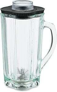 Waring Commercial CAC34 Complete Glass Container with Blade and Lid, 40-Ounce