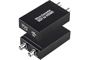 ENBUER SDI to HDMI Converter - 3G/HD/SD-SDI Adapter With Auto Format Detection, Video Converter and Stereo Audio De-embedder