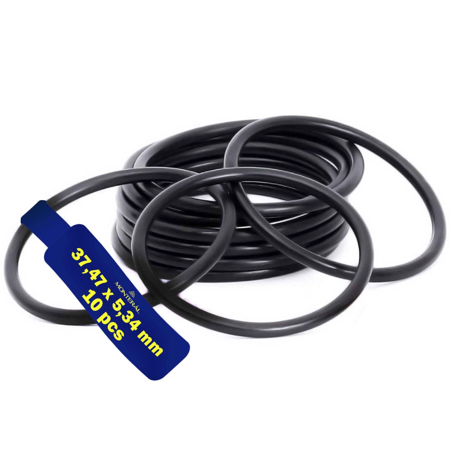 10 Pieces Rubber O Rings Set 37,47 mm x 5,34 mm - Warranty 10 Years – MONTERAL