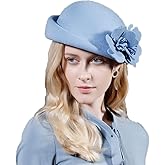 Women Wool Felt Ribbon French Fashion Vintage Millinery Beret Hats Top Cap Ladies Party Wedding Fedoras Chapeau