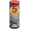 5 Second Rule Game Pop Culture Edition (Mini Tube) - Simple Questions Card Game for Family Fun, Party, Kids, Travel, Game Night & Sleepovers - Think Fast and Shout Out Answers - for Ages 8+