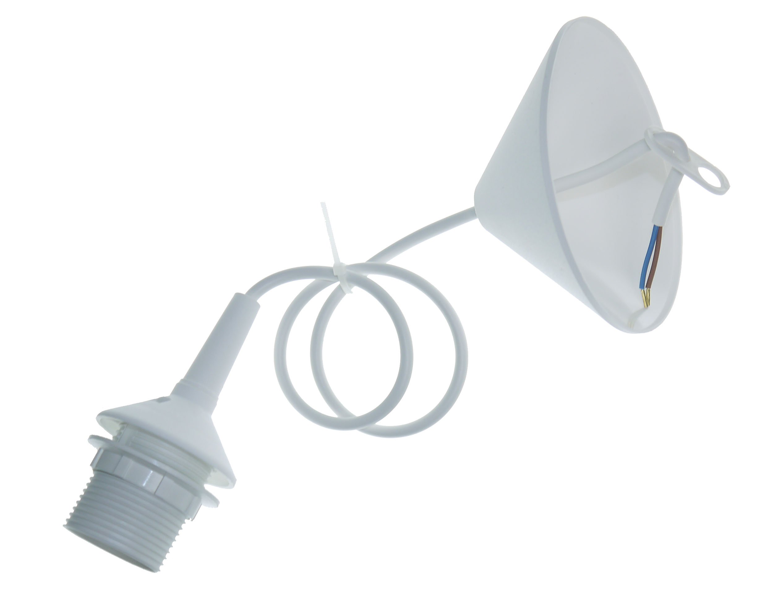 Niermann Standby 157 Pendant Lamp Holder for Item 154 Plus 153 Models, White