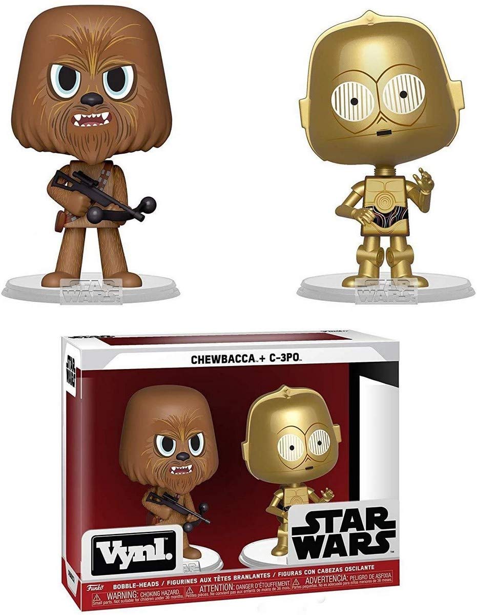 VYNL 4 Inch 2-Pack: Star Wars: Chewbacca & C-3PO