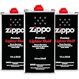 Zippo Premium Lighter Fluid, 12-Ounces, 3-Pack