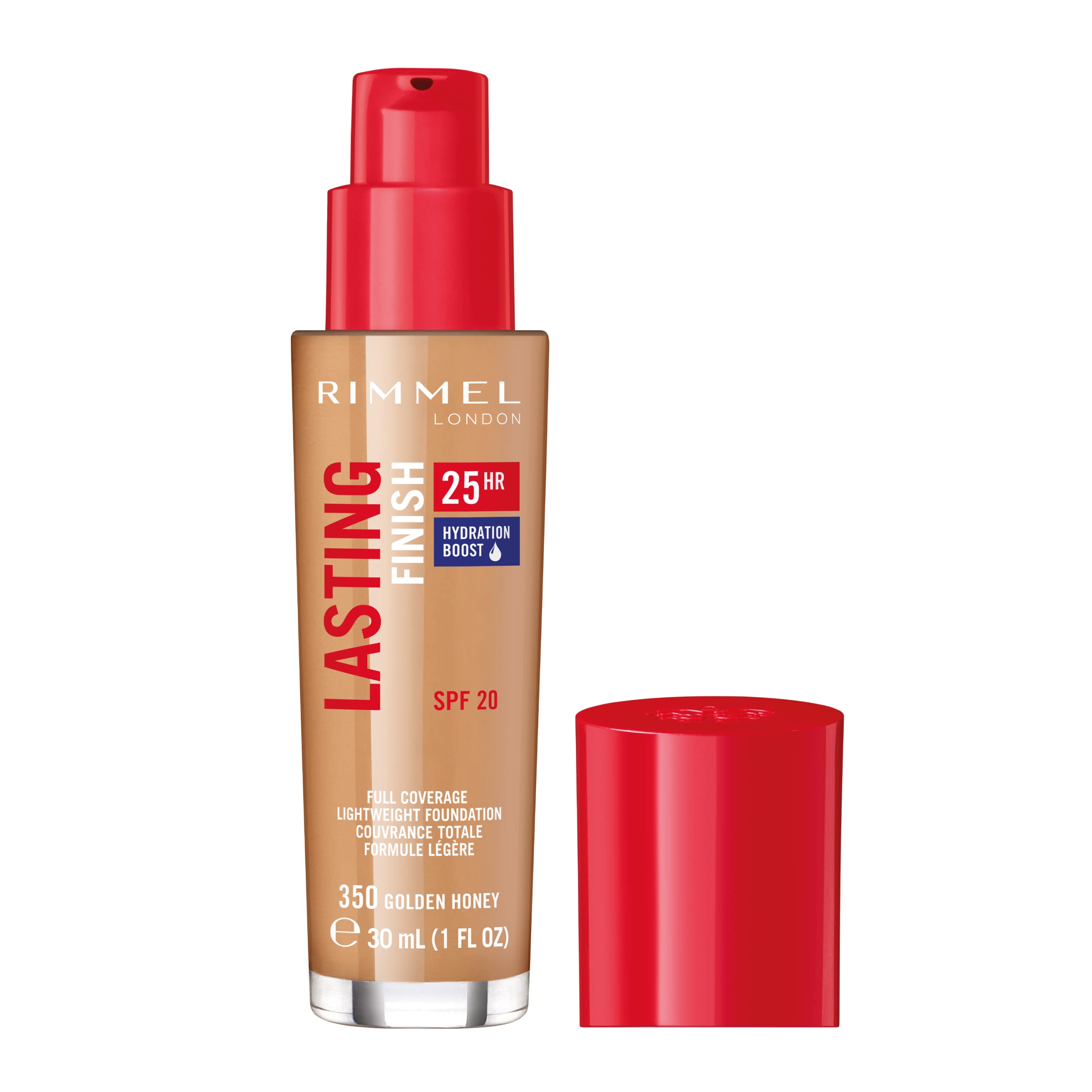 Rimmel London Lasting Finish Foundation 25H, Tone Foundation 350 – 30 ml