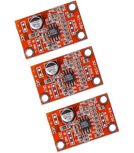 5 Pezzi Amplificatore LM386 Per Microfono Elettrete - Mini Scheda AMP DC4V-12V Con Regolazione Guadagno - Foto 3