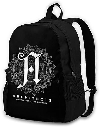 Amazon アーキテクツ バンド Architects リュックサック リュック バックパック ショルダーバッグ スクールバックパック メンズ レディース 2way ビジネスリュック 大容量 学生 通勤 通学 旅行 アウトドア おしゃれ 人気 Tonickzilla メンズ