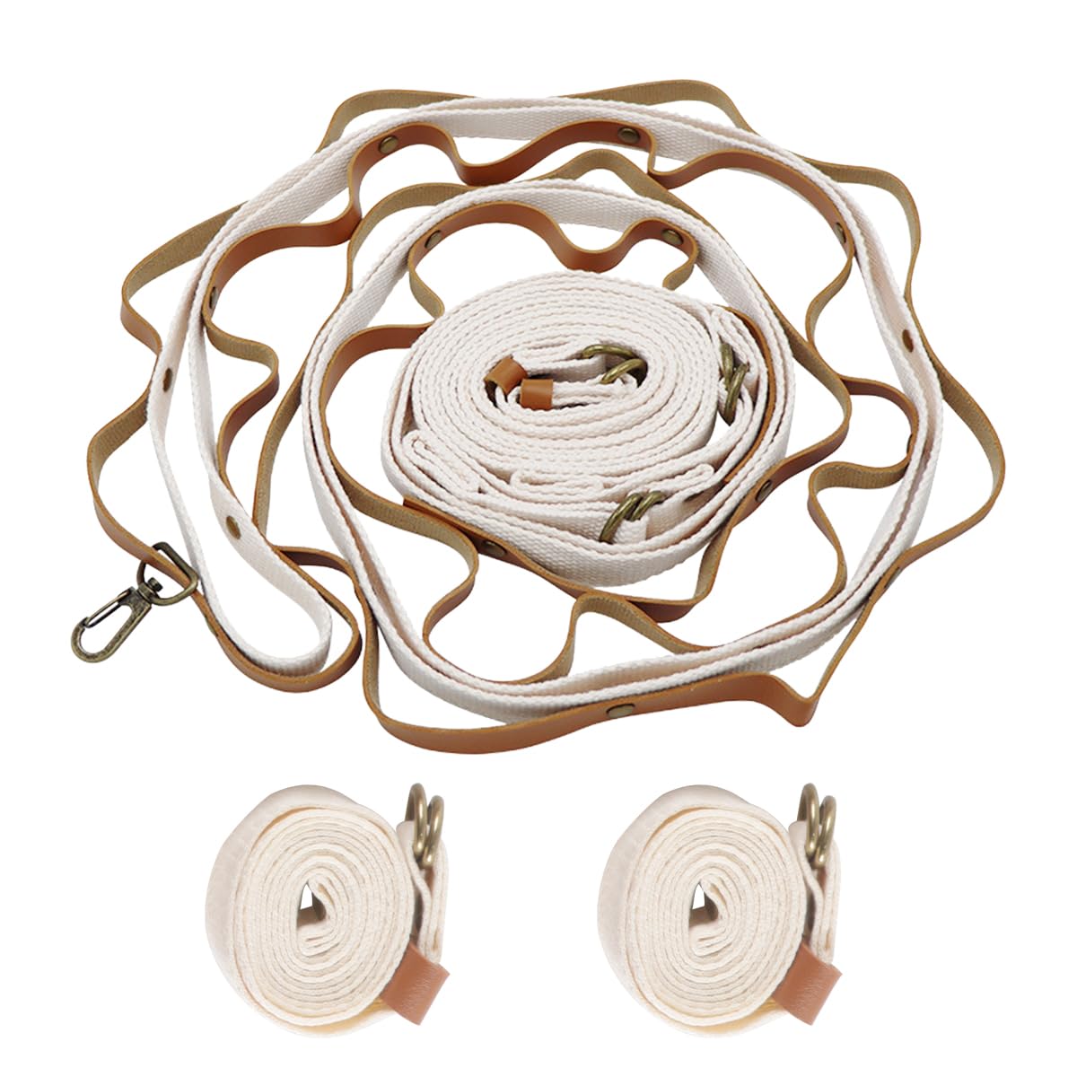 Tiardey Campsite Storage Strap Camping Accessories,Outdoor Equipment Travel Clothes line Camping for Camper Family Trailer Travel Hanging Gear - Black