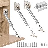 HBL' 2 Pack 100N/22LBS Drop Down Gas Struts for Drop-Front Desk Downward Slowly Such as Fold-Down Desk, Flap Lid