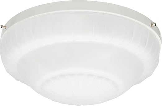 Hunter 28306 10 Inch Low Profile Light Kit White Ceiling Fan