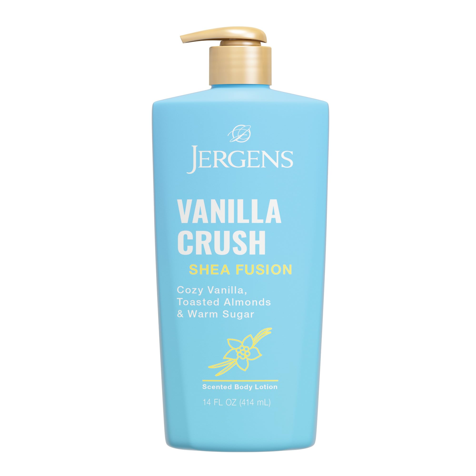 Photo 1 of Jergens Shea Fusion Vanilla Crush Body Lotion, Moisturizer with Shea Butter & Vitamin E, 14 Fl Oz