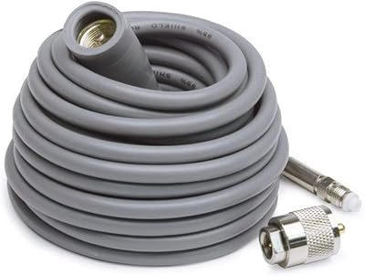 K40 K4018FME 18ft Super Mini 8 CB Antenna Cable Removable FME Connector