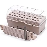 36 Holes Metal Stamp Alignment & Storage – Fits 1mm–6mm Stamps, (Narrow, Wide & Storage Combo)