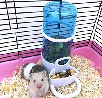 Old Tjikko Automatic Pet Feeder Waterer Bird Hamster Small Animal