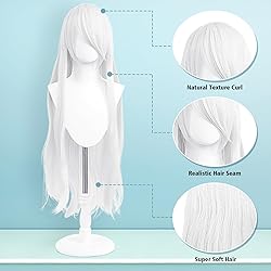 UTIEHD 100cm / 40 Inch Long Wig, Universal Anime