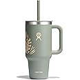 Hydro Flask Travel Tumbler Stainless Steel Insulated Cup with Lid and Straw for Cold Water and Drinks for Sports, School, Work, Car, Travel and Weekends