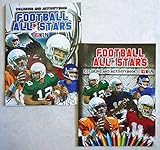 NFLPA Football All Stars 64 Page Coloring and Activity Book (2 Pack)