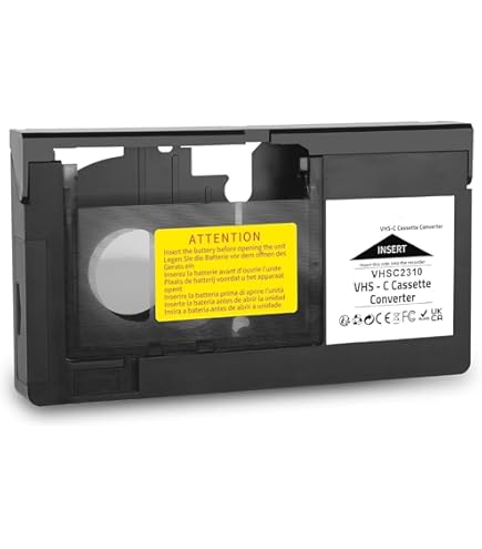 Amazon.com : HQ VHS-C Video Cassette Adaptor - NOT