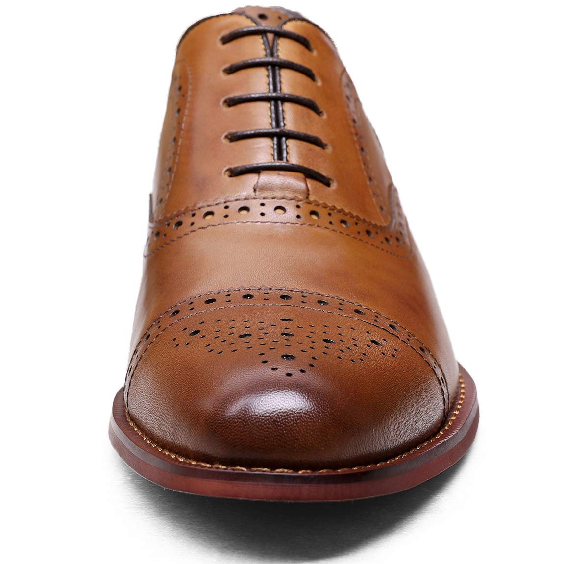Mua Dessert Foxsense Business Shoes Gentlemen S Shoes Inner Feathers Straight Tip Wing Tip Leather Shoes Genuine Leather Tren Amazon Nhật Chinh Hang 21 Fado