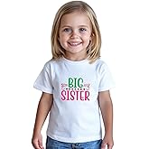 Homie Weekend Big Sister Gifts for Girls Shirts Promoted to Big Sister Announcement Shirt Toddler Short Sleeve T-Shirt 2-8T