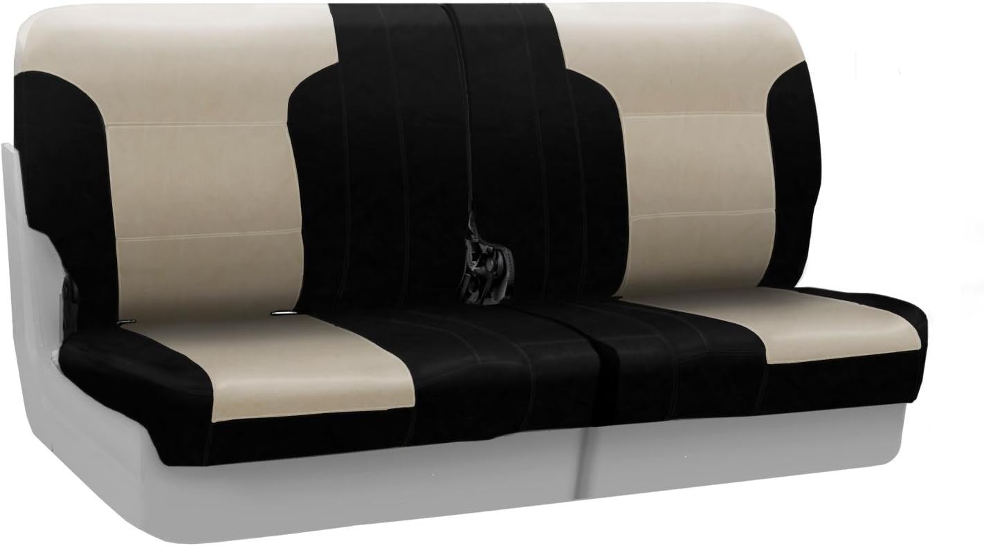 Coverking Custom Fit Rear 50/50 Split Bench Seat Cover for