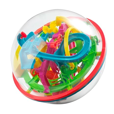 Addict-A-Ball 20 cm: Bringen Sie einen kleinen Ball durch das Labyrinth